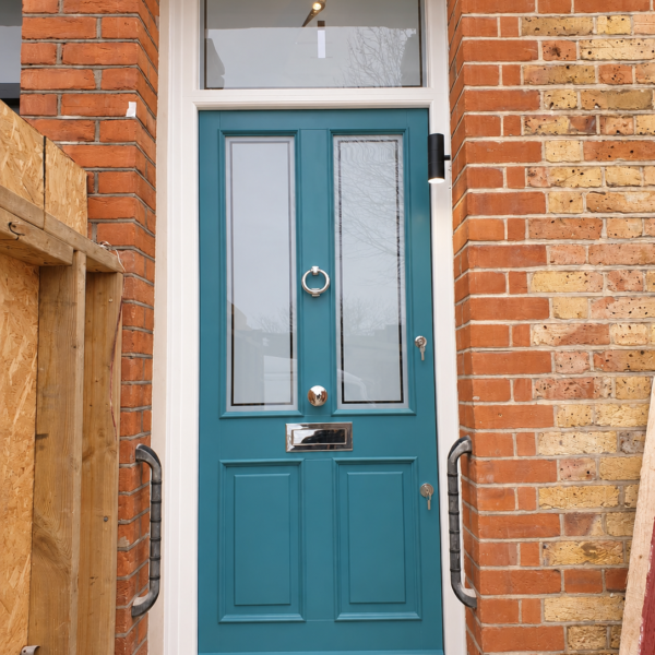Dark Blue Front Door