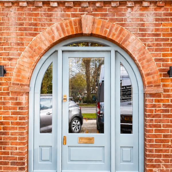 door blue