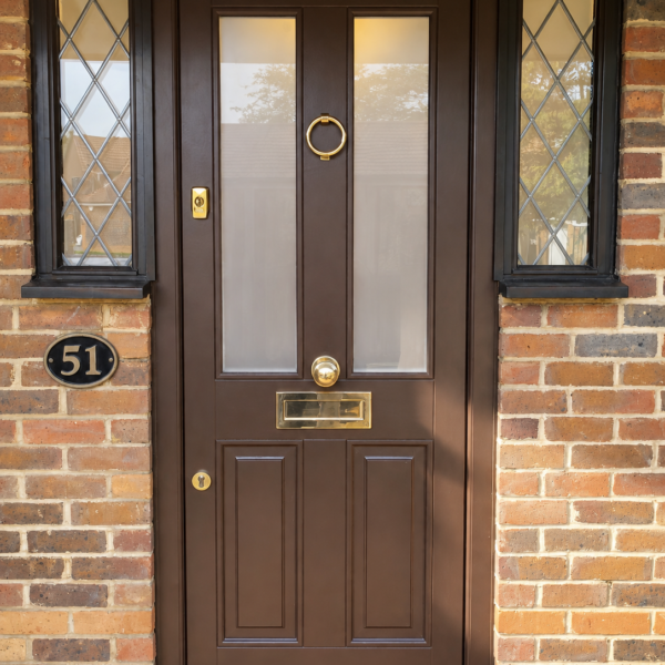 door brown
