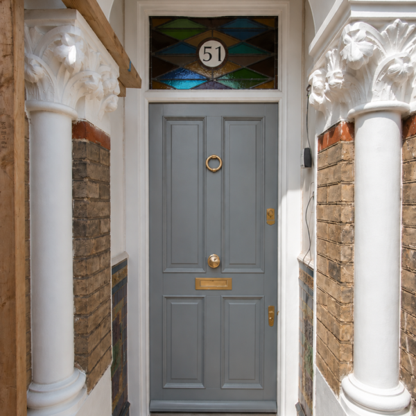 grey Front Door