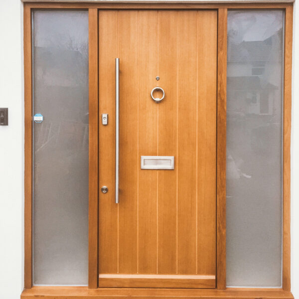 oak front door